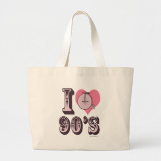 I Love the 1890s Large Tote Bag