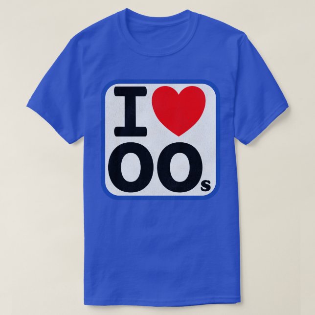 I Love the 2000s T-Shirt (Design Front)