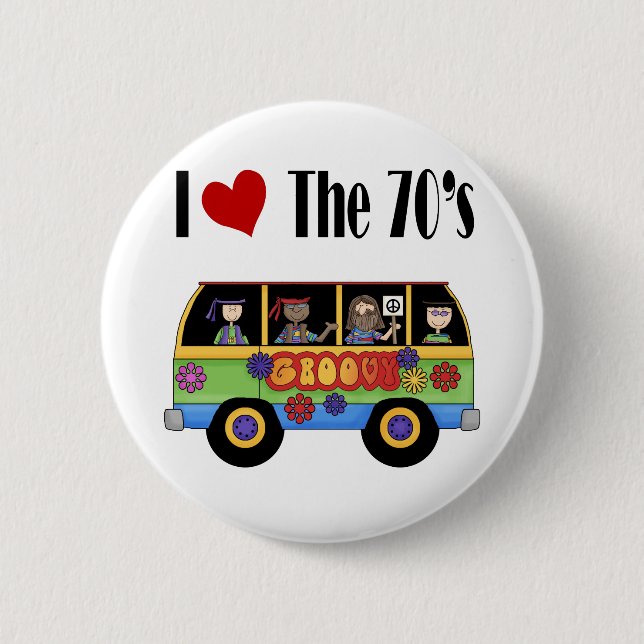 I love the 70's 2 inch round button (Front)