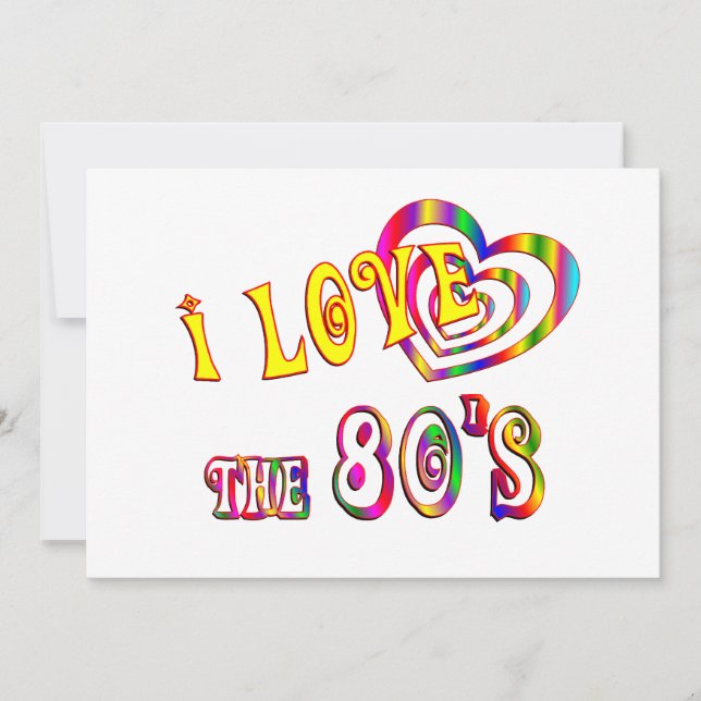 I Love the 80s (Front)