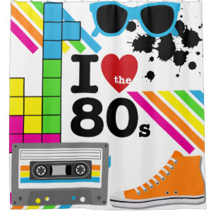 I Love the 80s Cassette Tape High Top Sneaker