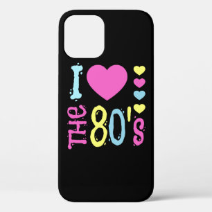 I Love the 80s Disco Costume iPhone 12 Case