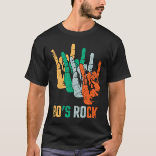 I love The 80's Rock Retro 80's Girl Costume Men W T-Shirt