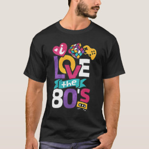 I Love The 80s Vintage Eighties  1980s Clothes Men T-Shirt