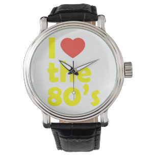 I Love the 80's Watch