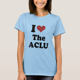 I LOVE THE ACLU - .png T-Shirt