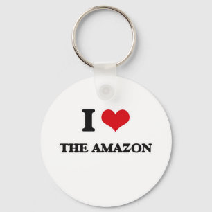 I Love The Amazon Keychain