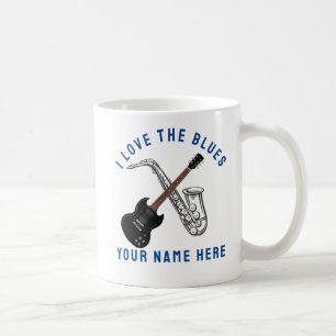 I love the blues coffee mug