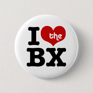 I Love The Bronx 2 Inch Round Button