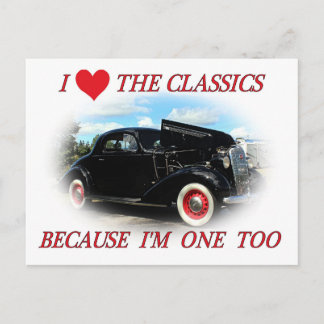 I Love The Classics 2 Postcard