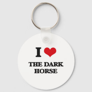 I Love The Dark Horse Keychain