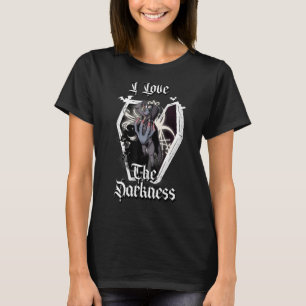 I Love The Darkness Alt Girl Aesthetic Horror Goth T-Shirt