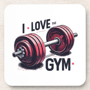 I love the gym coaster