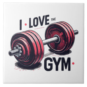 I love the gym tile