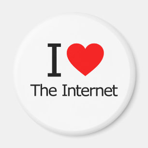 I Love the Internet Magnet