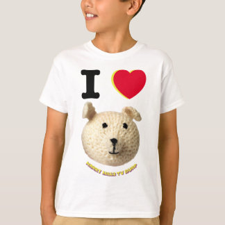 I Love The Knitted Character t-shirt YOUTH