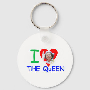 I love the Queen - Queen Elizabeth II Keychain