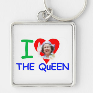 I love the Queen - Queen Elizabeth II Keychain