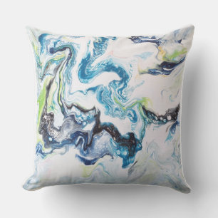 I love the sea outdoor pillow