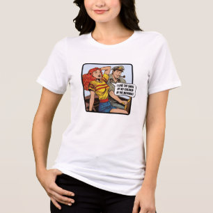 I love the smell of no children in the morning! Tri-Blend shirt