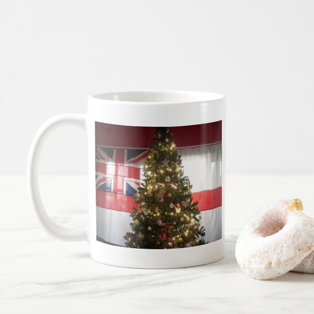 I Love The United Kingdom Holiday Special Event Ar Coffee Mug (With Donut)
