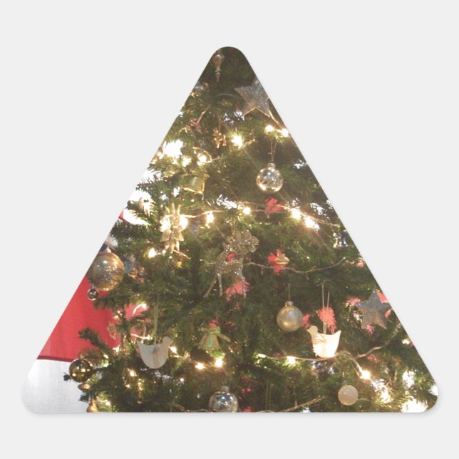 I Love The United Kingdom Holiday Special Event Ar Triangle Sticker (Front)