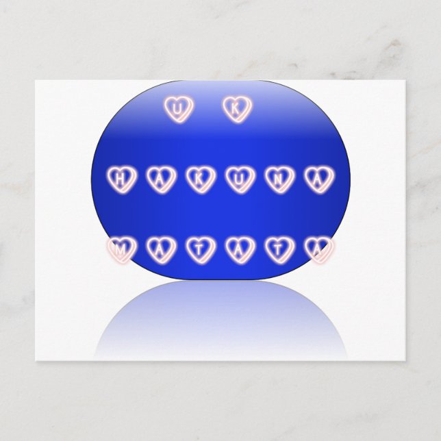 I Love The United Kingdom Postcard (Front)