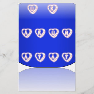I Love The United Kingdom Stationery