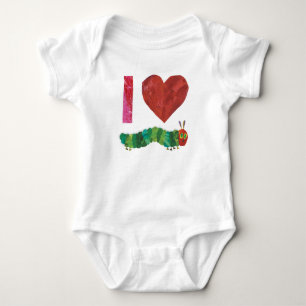 I Love The Very Hungry Caterpillar Baby Bodysuit