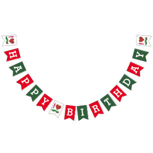 I Love The Very Hungry Caterpillar Bunting Flags