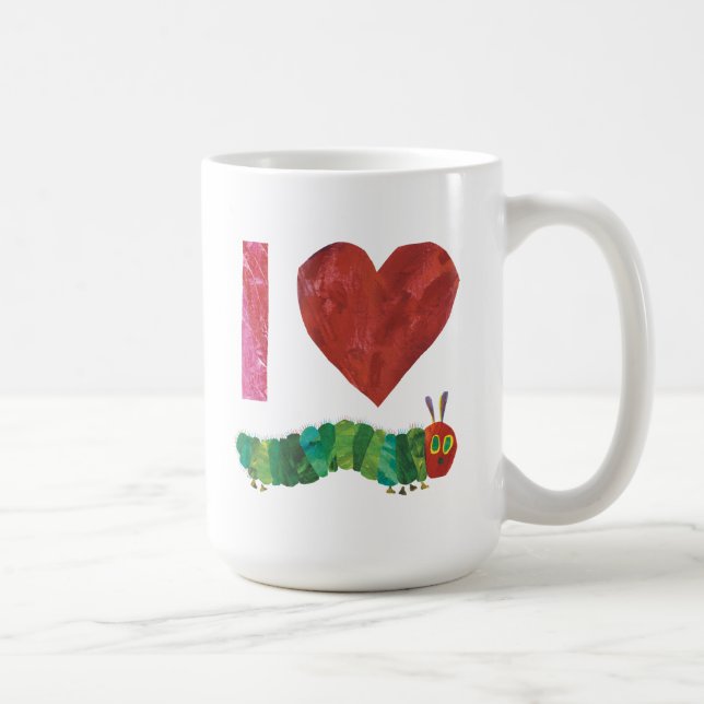 I Love The Very Hungry Caterpillar Coffee Mug (Right)