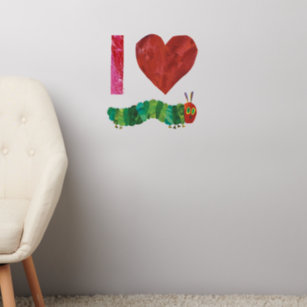 I Love The Very Hungry Caterpillar Wall Decal