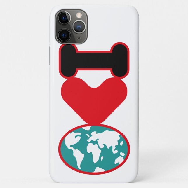 I LOVE THE WORLD BY MASANSER PIXELAT Case-Mate iPhone CASE (Back)