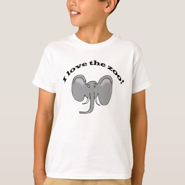 I love the zoo! T-Shirt (Front)