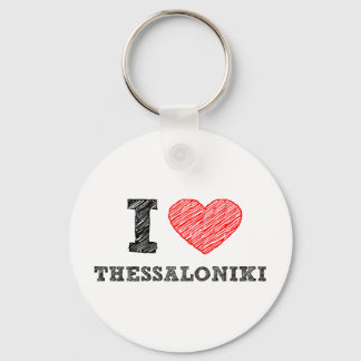 I love Thessaloniki Keychain