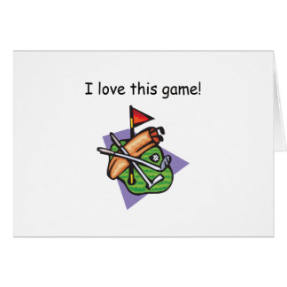 I Love This Game! Golf Design