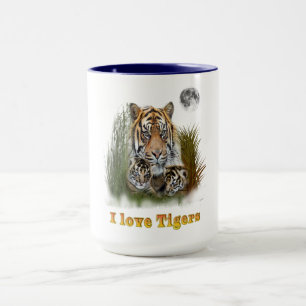 I love Tigers Mug
