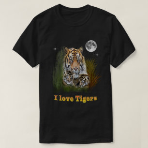 I love Tigers T-Shirt