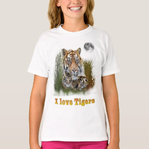 I love Tigers T-Shirt