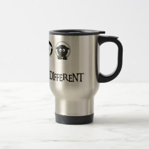 I Love to Be Different - Black Sheep Travel Mug