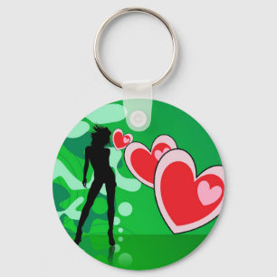 I Love To Dance! Keychain