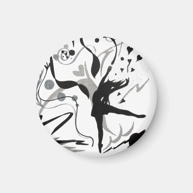 I Love To Dance Magnet (Front)