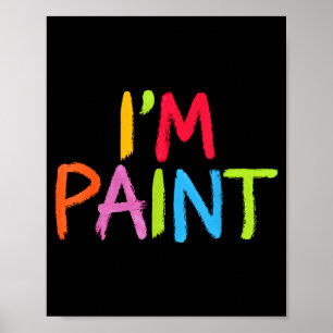 I Love To Finger Paint - I Heart To Finger Paint I Poster