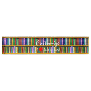 I love to read Books  Thunder_Cove Nameplate