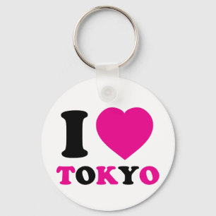 I Love Tokyo Keychain