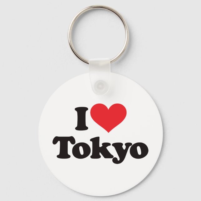 I Love Tokyo Keychain (Front)