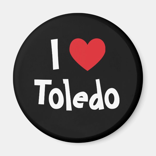I Love Toledo Magnet (Front)
