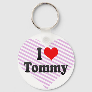 I love Tommy Keychain