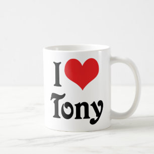 I Love Tony Coffee Mug