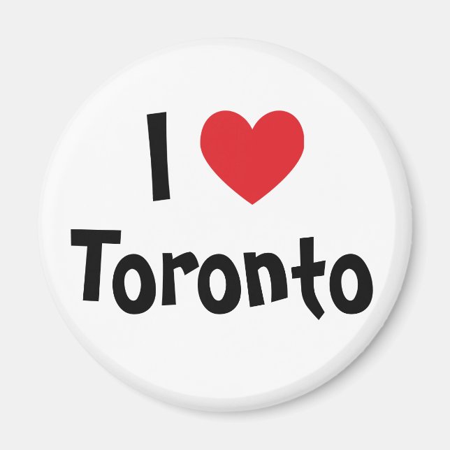 I Love Toronto Magnet (Front)